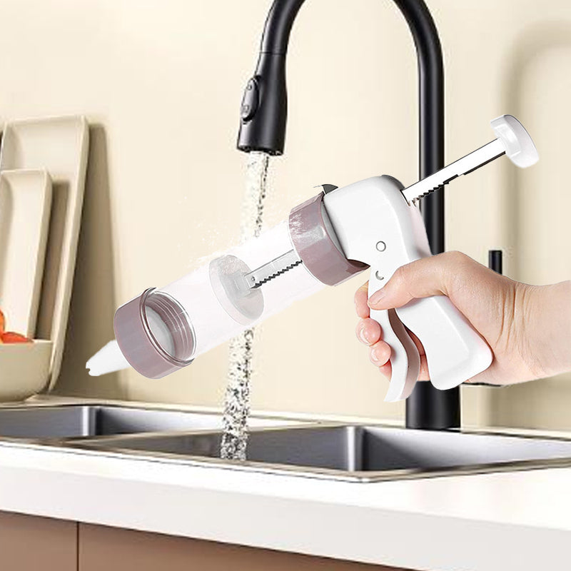🎅Xmas Sales - 50% OFF🎄Cream Framing Gun with Cookie Press