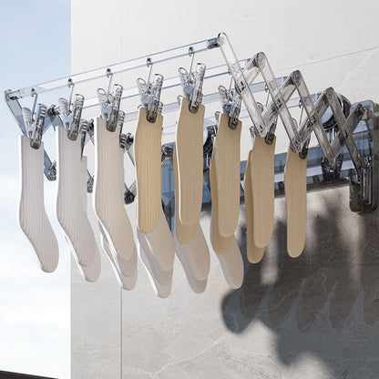 🎅Xmas Sales - 50% OFF🎄20-Clip Foldable Suction Cup Drying Racks